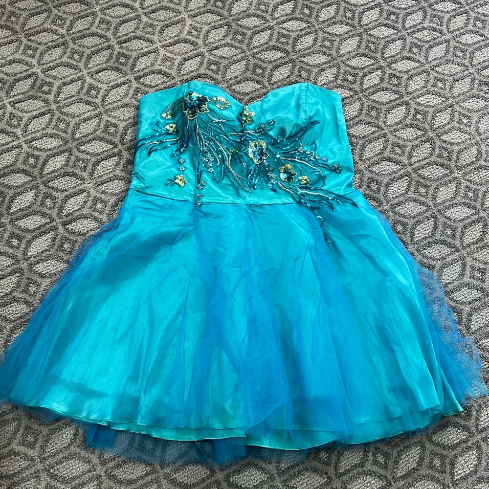 True vintage Deb prom dress